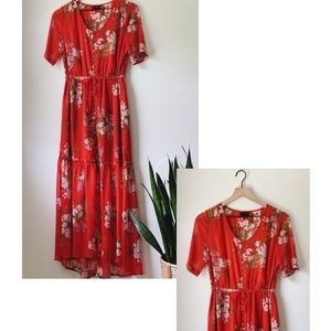 Who What Wear Floral Maxi Dress